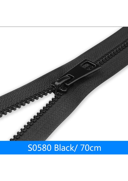 Antik Pirinç Tarzı Numara 5 Sbs Plastik Fermuar Aşağı Ceket Fermuar Aksesuarları #5 Ceket Açık Fermuarlı Çadır Rüzgarlık Fermuar Kafa Aksesuarları Dikiş Aksesuarı (Yurt Dışından)