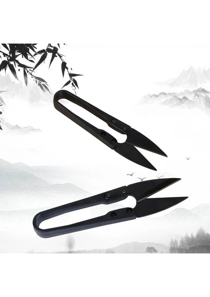 Kırmızı Stil Mini Dikiş Aksesuarlarını Kırpma Makasları Için Çok Amaçlı El Sanatları Veya Karbon Çelik Siyah U Şekli Yaklaşık 10.5x3.5cm (Yurt Dışından) fiyatları