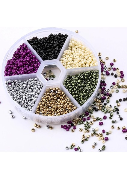 Bir Stil 2mm Cam Tohum Boncuk Kemer Kutusu Seti Çekicilik Tohum Boncukları Dıy Nakış Yapımı Için Rondelle Boncuk (Yurt Dışından) modelleri