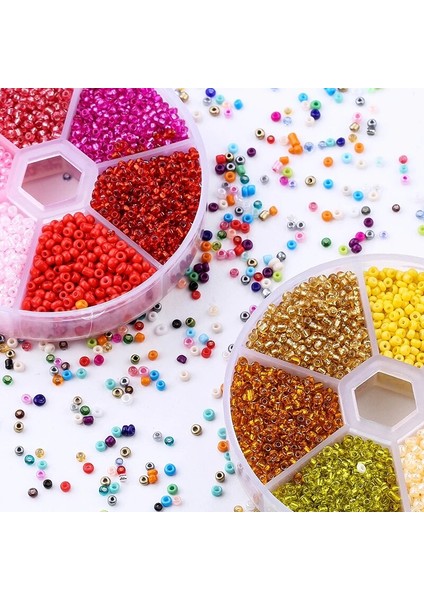 Bir Stil 2mm Cam Tohum Boncuk Kemer Kutusu Seti Çekicilik Tohum Boncukları Dıy Nakış Yapımı Için Rondelle Boncuk (Yurt Dışından) fırsatları