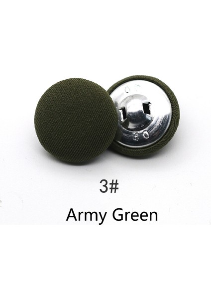 No3 Tarzı 20 mm Meetee mm Alaşımlı Kumaş Takım Elbise Ceketi Için Kaplı Düğme Dekoratif Yuvarlak Saplı Düğmeler Dıy Elbise Dikiş Toka Aksesuarı (Yurt Dışından)