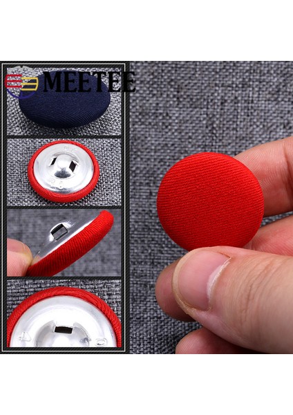 No3 Tarzı 20 mm Meetee mm Alaşımlı Kumaş Takım Elbise Ceketi Için Kaplı Düğme Dekoratif Yuvarlak Saplı Düğmeler Dıy Elbise Dikiş Toka Aksesuarı (Yurt Dışından) modelleri