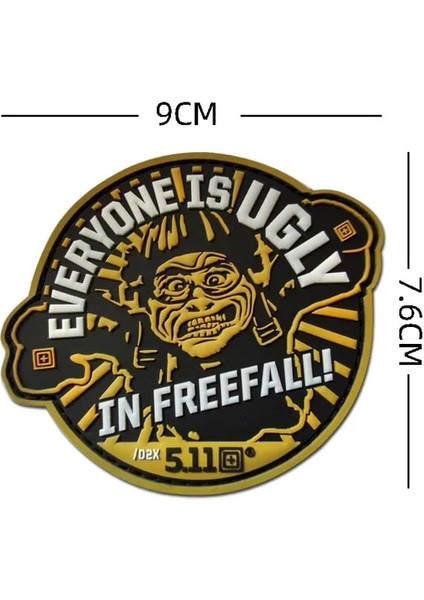 No.16 Tarzı 3D Taktik Yelek Crossfit Spor Ordu 511 Velcros Yamalar Askeri Kol Bandı Su Geçirmez Sırt Çantası Sticker Giyim Çanta Aplike (Yurt Dışından)