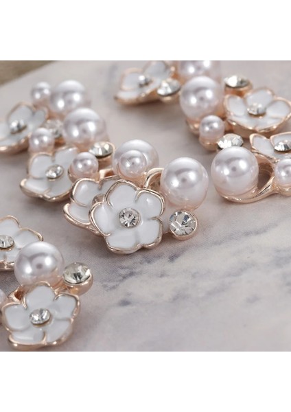 No.4 Tarzı Dıy El Sanatları Çiçek Rhinestones Düğmeler Inci Düğme Düğün Dekorasyon Diy Alaşım Kristal Yay Aksesuarları Dikiş Düğmesi (Yurt Dışından) fiyatları