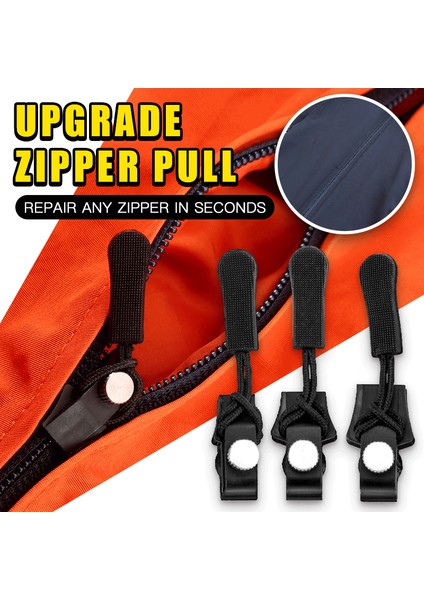 6 Adet Tarzı Et Anında Fermuar Evrensel Anında Düzeltme Fermuar Tamir Takımı Ayarlanabilir Yedek Zip Kaydırıcı Dişleri Fit 3 Farklı Boyut (Yurt Dışından) fiyatları