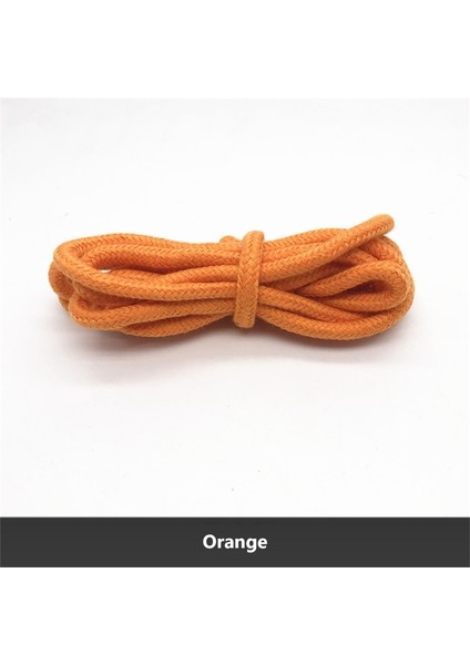 Turuncu Tarzı 10 M * 6mm Renk Pamuklu Halat Kazak Şapka Halat Spor Pantolon Bel Yuvarlak Halat Dıy Paracord Halat Dize Maske Kolye Kumaş Maske Halatlar (Yurt Dışından)