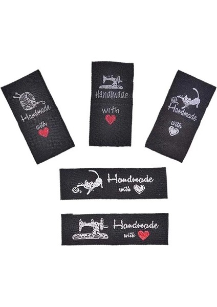 N4 4x1.9cm Stili El Yapımı Dokuma Mektup Etiketleri Giyim Ayakkabı Çantaları El Yapımı Pamuk Etiketleri Diy Konfeksiyon Etiketleri Dikiş Malzemeleri (Yurt Dışından) fiyatları