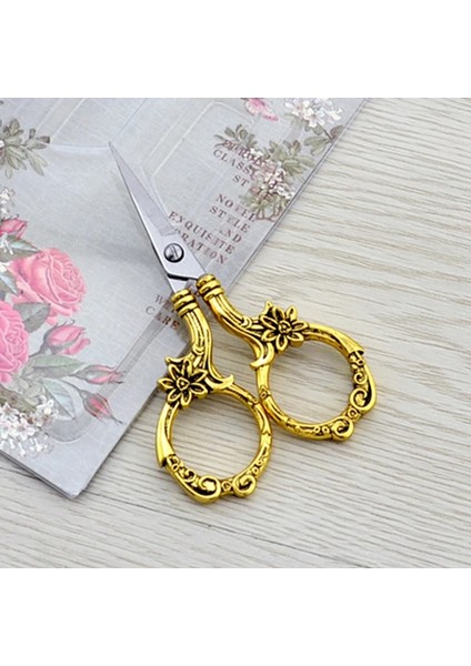 Altın Tarzı Zarif Vintage Veya Dikiş Aracı Terzi El Sanatları Nakış Kumaş Avrupa Retro Klasik Antika El Sanatları Terziler Veya (Yurt Dışından) modelleri