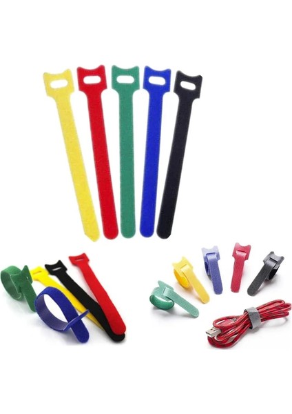 Kırmızı Stil 15X2CM Ack Kendinden Yapışkanlı Sabit Velcro Bant Düz Renk Naylon Velcro Kablo Bağı Teli ve Pil Çubuğu Halkası Kemer Kayışı Bağlantı Bandı (Yurt Dışından) fiyatları