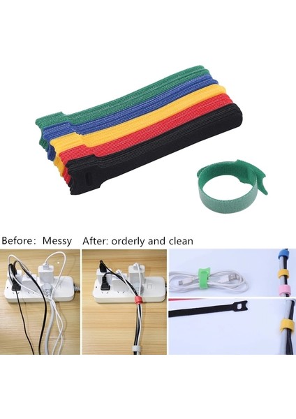 Kırmızı Stil 15X2CM Ack Kendinden Yapışkanlı Sabit Velcro Bant Düz Renk Naylon Velcro Kablo Bağı Teli ve Pil Çubuğu Halkası Kemer Kayışı Bağlantı Bandı (Yurt Dışından) modelleri