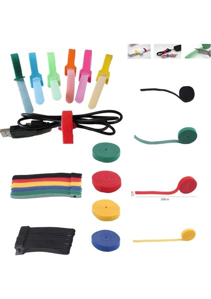 Kırmızı Stil 15X2CM Ack Kendinden Yapışkanlı Sabit Velcro Bant Düz Renk Naylon Velcro Kablo Bağı Teli ve Pil Çubuğu Halkası Kemer Kayışı Bağlantı Bandı (Yurt Dışından) fırsatları