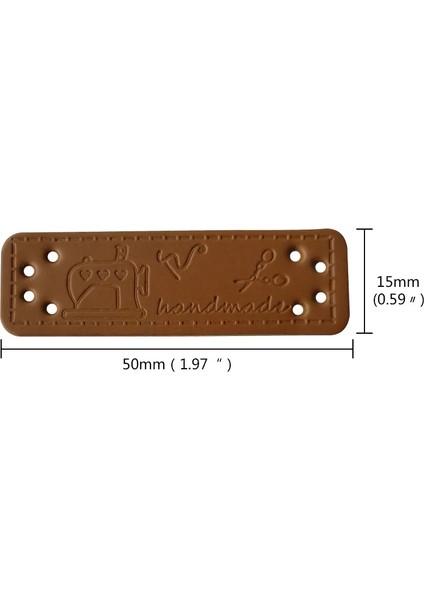 Beyaz Etiketler 48PCS Tarzı Dikiş Makinesi El Yapımı Deri Etiketler Giyim Veya Logo El Yapımı Hediyelik Deri Etiket Şapka El Sanatları Için (Yurt Dışından)