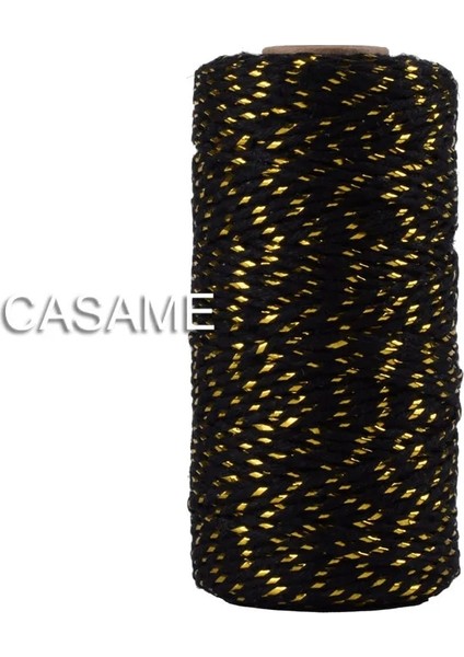 Sarı Beyaz Stil Metally Altın Altın Gümüş Sicim Halat Fırıncı Sicimleri Craft Hediye Için Paketleme Makaraları Fırıncı Sicim Çizgili Düğün Dekorasyon (Yurt Dışından) indirimleri