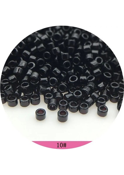 DB010 Siyah Stil 10G 600 Adet G 2mm Delica Cam Boncuk Üniforma Aşınmaya Dayanıklı Opak Düz Renk Tohum Boncuk Takı Dıy Yapımı Için Aksesuarlar (Yurt Dışından)