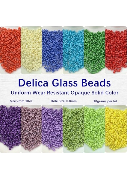 DB010 Siyah Stil 10G 600 Adet G 2mm Delica Cam Boncuk Üniforma Aşınmaya Dayanıklı Opak Düz Renk Tohum Boncuk Takı Dıy Yapımı Için Aksesuarlar (Yurt Dışından) fiyatları