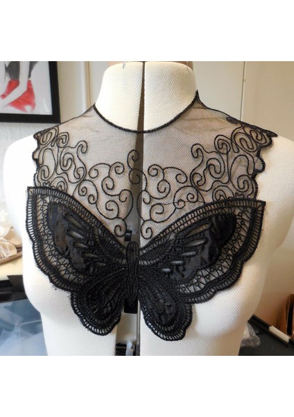 No.9 Tarzı Beyaz Dantel Kumaş Elbise Aplike Motif Bluz Dikiş Trimler Dıy Yaka Yaka Kostüm Dekorasyon Aksesuarları (Yurt Dışından) indirimleri