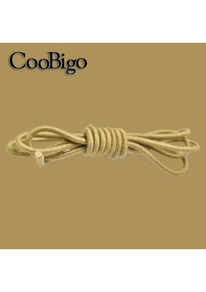 Altın Tarzı 10 Metre 3mm Elastik Bungee Şok Kordon Halat Iplik Lastik Bant Elastik Streç Kordon Dıy Bilezik Dikiş Aksesuarları (Yurt Dışından)