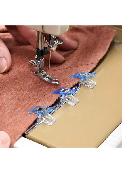 20 Adet Yeşil Stil Mıusıe Iş Ayak Kılıfı Renkli Plastik Klipsler Kumaş Kelepçeler Patchwork Hemming Dikiş Araçları Dikiş Aksesuarı (Yurt Dışından)
