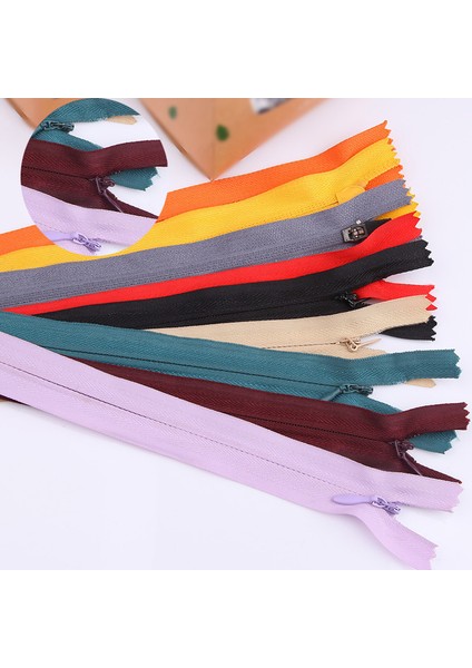 Turuncu Tarzı Toplam Uzunluk 28CM # 28CM Uzunluk Kapalı Naylon Bobin Fermuarlar Terzi Pantolon Giyim Konfeksiyon Dikiş El Sanatları Dıy Aksesuarları Çeşitli Renk (Yurt Dışından) fiyatları