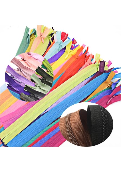 Turuncu Tarzı Toplam Uzunluk 28CM # 28CM Uzunluk Kapalı Naylon Bobin Fermuarlar Terzi Pantolon Giyim Konfeksiyon Dikiş El Sanatları Dıy Aksesuarları Çeşitli Renk (Yurt Dışından) modelleri