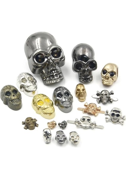 Ben Altın 10 Adet Tarzı Kafatası Çapraz Kemik Perçinler Başak Çiviler Noktalar Nailhead Punk Rock Dıy Deri El Sanatları Giyim Çanta Ayakkabı Giyim Parçaları Aksesuarları (Yurt Dışından) fiyatları