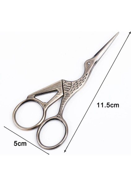 11.5cm Mavi Bakır Stili Paslanmaz Çelik Claors Vinç Avrupa Tarzı Küçük Çapraz Stitor Dikiş Aksesuarları Ev Terzi Ors Anne Için (Yurt Dışından)