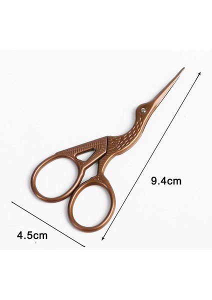 9.4cm Kırmızı Stil Paslanmaz Çelik Claors Vinç Avrupa Tarzı Küçük Çapraz Stitor Dikiş Aksesuarları Ev Terzi Ors Anne Için (Yurt Dışından)