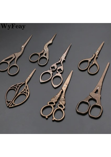 Deve Tarzı Dikiş Klasik Nakış Veya Kumaş El Işi Iğne Işi Dikiş Eski Veya Dikiş Retro Terzi Veya Zakka Makası (Yurt Dışından) fiyatları