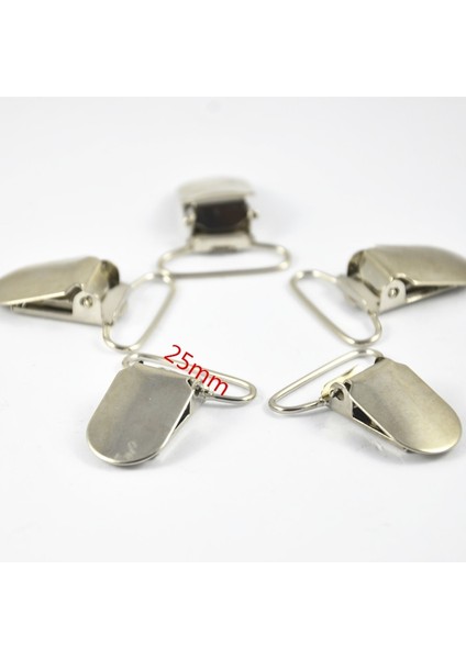 15 mm Tarzı Lot Metal Kancalı Emzik Askı Klipsi (Yurt Dışından) fırsatları