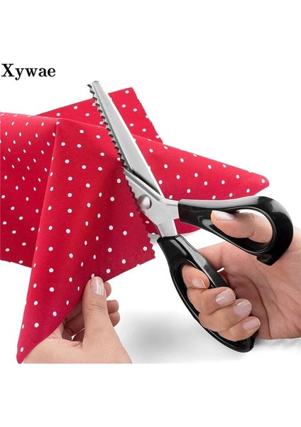 Dalga 7mm Stili Oyma Makası Saplı Profesyonel Terzilik Dikiş Dıy El Sanatları Oyalama Ors Zig Zag Ors Kumaş Dekoratif Kenar Aracı (Yurt Dışından) fiyatları