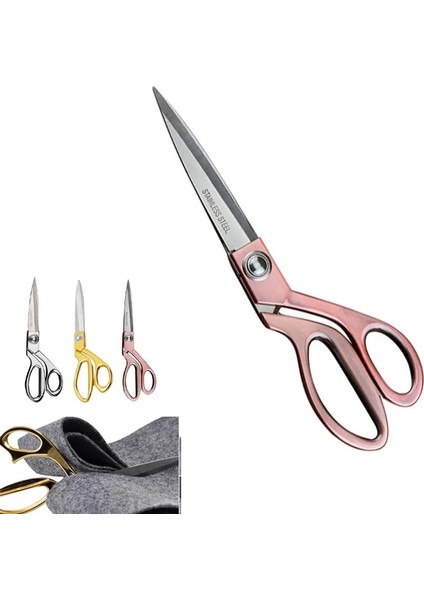 Kırmızıbronz Tarzı 10.5 '' Altın Dikiş Tekstil Deri Terzilik Veya Kesim El Sanatları Döşemelik Denim Kumaş Kesici Terzi Makas Oyalama Aracı (Yurt Dışından) fiyatları