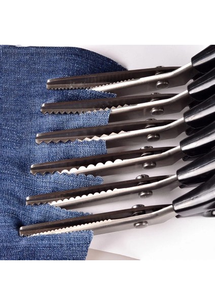 4mm Üçgen Stil Dikiş Kesim 23.5cm Zig Zag Terzilik Terzi Deri El Sanatları Kumaş Kesme Oyma Veya Tekstil Denım Dıy Döşeme Aletleri (Yurt Dışından) fiyatları