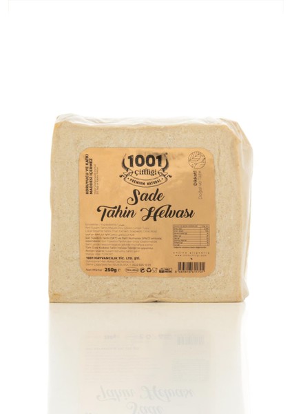 Sade Tahin Helvası 250 gr (Katkısız)