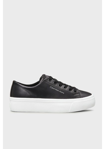 Deri Platform Sneaker Ayakkabı YW0YW017710GM Bayan Ayakkabı YW0YW01771 0gm