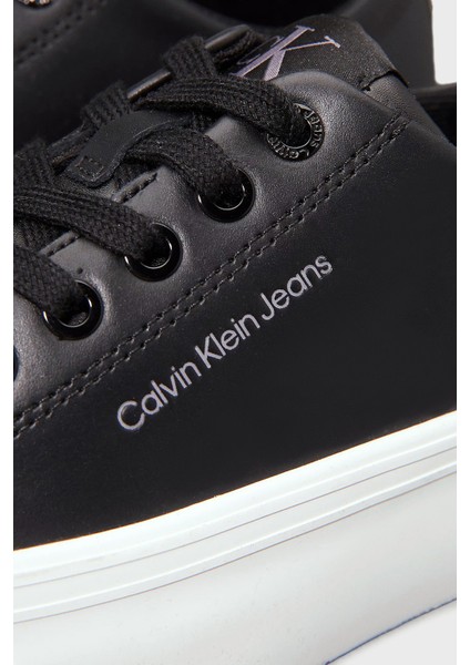 Deri Platform Sneaker Ayakkabı YW0YW017710GM Bayan Ayakkabı YW0YW01771 0gm