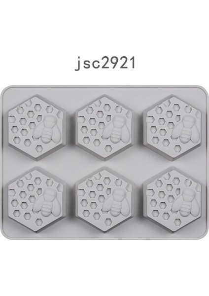 No.1 Tarzı 6 Parça Silikon El Yapımı Sabun Kalıbı Petek Buz Kalıbı Kalıbı Diy El Yapımı Sabun Kalıbı Mısır Kalıbı Parke Taşı El Yapımı Sabun Kalıbı (Yurt Dışından)