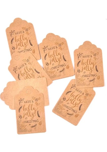 No.20 Tarzı Ristmas Tarzı Kraft Beyaz Kağıt Etiketleri El Yapımı Dıy Kek Çanta Asmak Etiketi Hediye Sarma Malzemeleri Etiketleri (Yurt Dışından) indirimleri