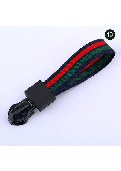 No.19 Tarzı No.5 20 Adet Adet No.5# Dokuma Fermuar Kaydırıcılar Şerit Fermuar Çekme Görünmez Zip Çanta Ceketler Için Ters Kurulum Zip Kafa Dıy Dikiş (Yurt Dışından)
