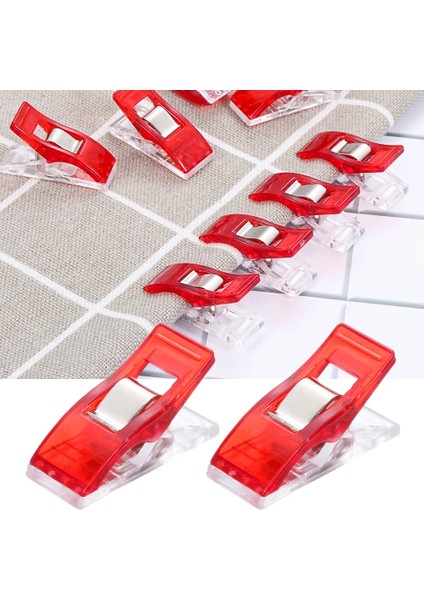 30 Adet Tarzı Adet Dıy Karışık Plastik Patchwork Klipler Dikiş Craft Kumaş Örgü Kelepçeleri Ev Konfeksiyon Klipleri Tutucu Ofis Ataşları (Yurt Dışından)