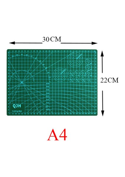 A4-1pcs Tarzı A2A3A4 Pvc Kesme Mat Kesme Pedi Patchwork Kesim Pedi A3 Patchwork Araçları Manuel Dıy Takım Kesme Tahtası Çift Taraflı Kendi Kendini Iyileştiren (Yurt Dışından)