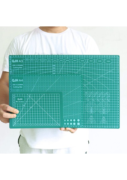 A4-1pcs Tarzı A2A3A4 Pvc Kesme Mat Kesme Pedi Patchwork Kesim Pedi A3 Patchwork Araçları Manuel Dıy Takım Kesme Tahtası Çift Taraflı Kendi Kendini Iyileştiren (Yurt Dışından) modelleri