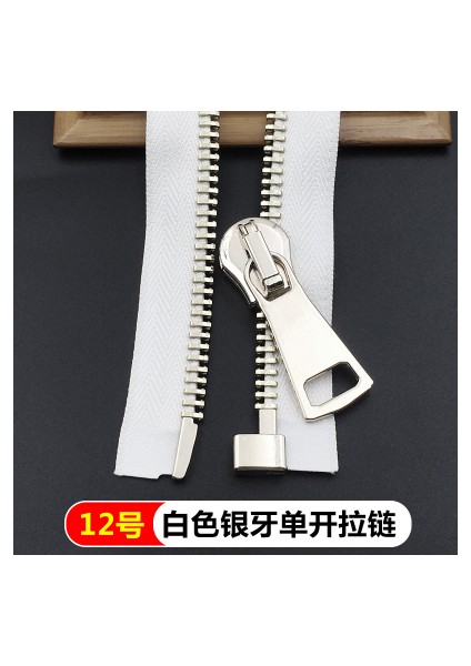 No.5 Tarzı 70CM 12 # Dikiş Için Büyük Boy Metal Fermuar 70CM 85CM 100CM 1 Adet Tek Sürgü Çift Sürgü Ceket Ceket Çadır Fermuar Bakır Zip (Yurt Dışından)