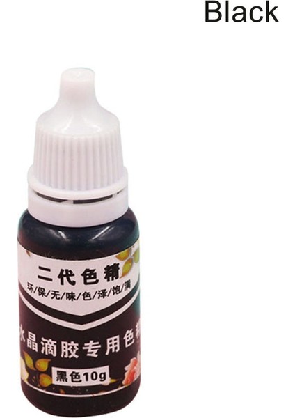 Siyah Stil Sıcak Satış Yüksek Konsantrasyon Uv Reçine Sıvı Inci Renk Boya Pigment Epoksi Dıy Takı Yapımı Için El Sanatları Sabun Yapımı Sabun Boyaları (Yurt Dışından)