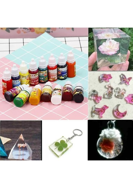 Siyah Stil Sıcak Satış Yüksek Konsantrasyon Uv Reçine Sıvı Inci Renk Boya Pigment Epoksi Dıy Takı Yapımı Için El Sanatları Sabun Yapımı Sabun Boyaları (Yurt Dışından)