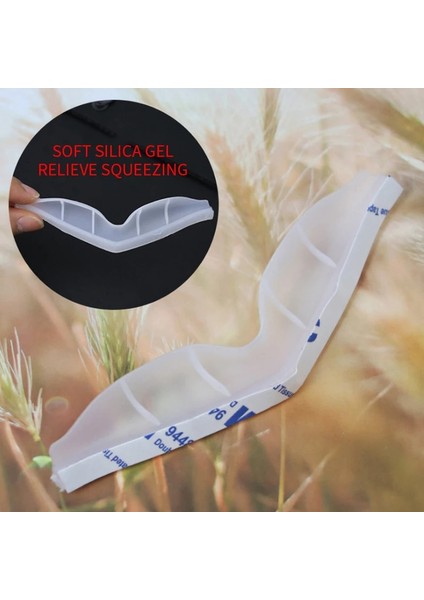 5 Adet Tarzı Pcs Yeniden Kullanılabilir Sissiz Maske Aksesuar Maskeleri Gözlüklerin Sislenmesini Önler Maske Burun Köprüsü Tutucu Braketi Silikon Ped (Yurt Dışından) fiyatları