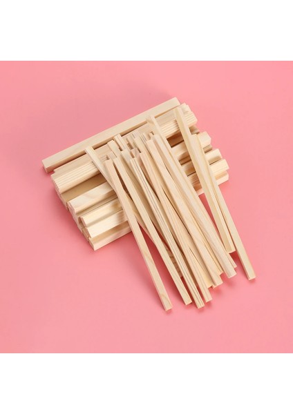 50 ADET-100X5MM Tarzı Adet Balsa Ahşap Çubuk Bitmemiş Woodcraft Kare Ahşap Sopa Dıy El Sanatları Için Yapı Modeli Ağaç Işleme Yeni (Yurt Dışından)