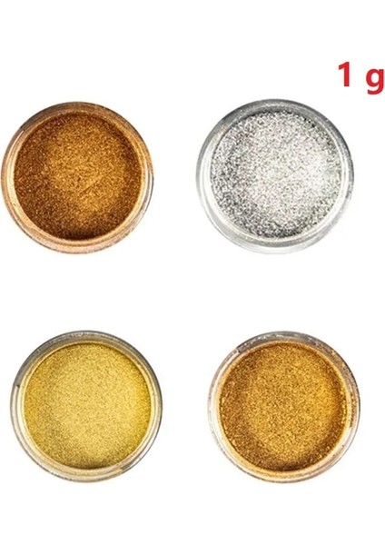 B Seti Stili 5 Renk Dıy Mermer Metalik Pigment Reçine Toz Kiti Epoksi Reçine Renklendirici Zanaat Kristal Kalıp Sabun Yapımı (Yurt Dışından)