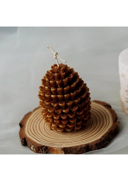 Noel2 Tarzı Noel Mum Kalıbı Yılbaşı Ağacı Çam Kozalağı Kar Kar Tanesi Mum Kalıbı Sabun Silikon Kalıp (Yurt Dışından) indirimleri