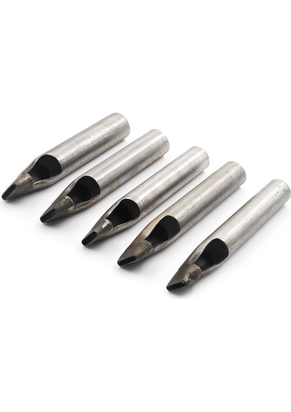 10MMX3MM Stili Genişlik 3mm Deri Oval Şekil Delik Delme Oval Açı Aralığı Kemer Delme Araçları Dıy Craft Deri Zımba Delik Delme Aracı (Yurt Dışından)
