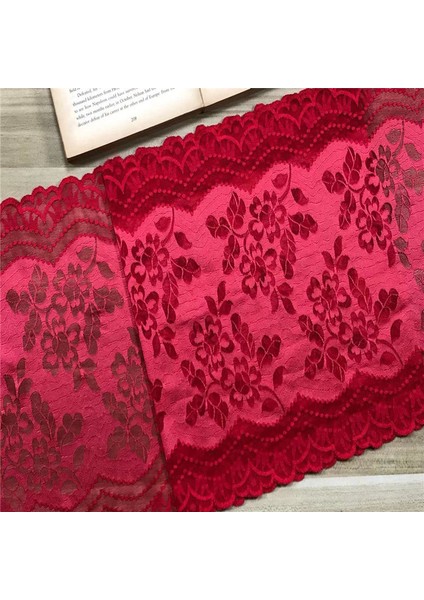 Floresan Yeşil Tarzı (2mlot)Spandex Dantel Trim Elastik Şerit Dantel Dikiş El Sanatları Malzeme Dantel Aksesuarları Kumaş Elastik Dantel Trim (Yurt Dışından) indirimleri